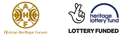 African heritage Forum + Lottery Logo